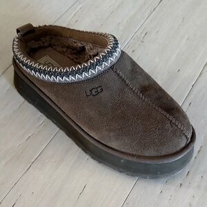 UGG Chocolate Brown Suede Slip-Ons